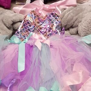 Mermaid Kids Costume - Pink and Purple